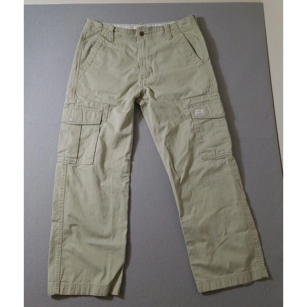 Levi’s Cargo Pants Mens 34x30 Beige Vintage Y2K Loose Straight Skater Grunge
